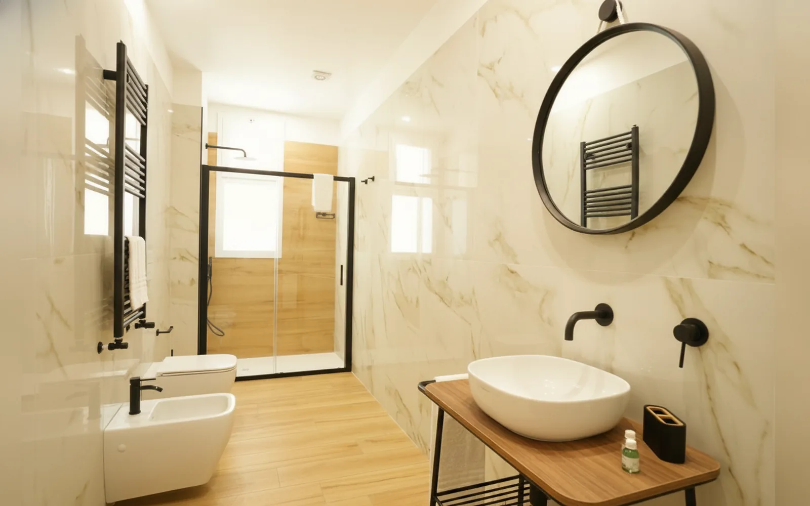Camera con bagno privato — Enea Suite, Trapani (foto 37)